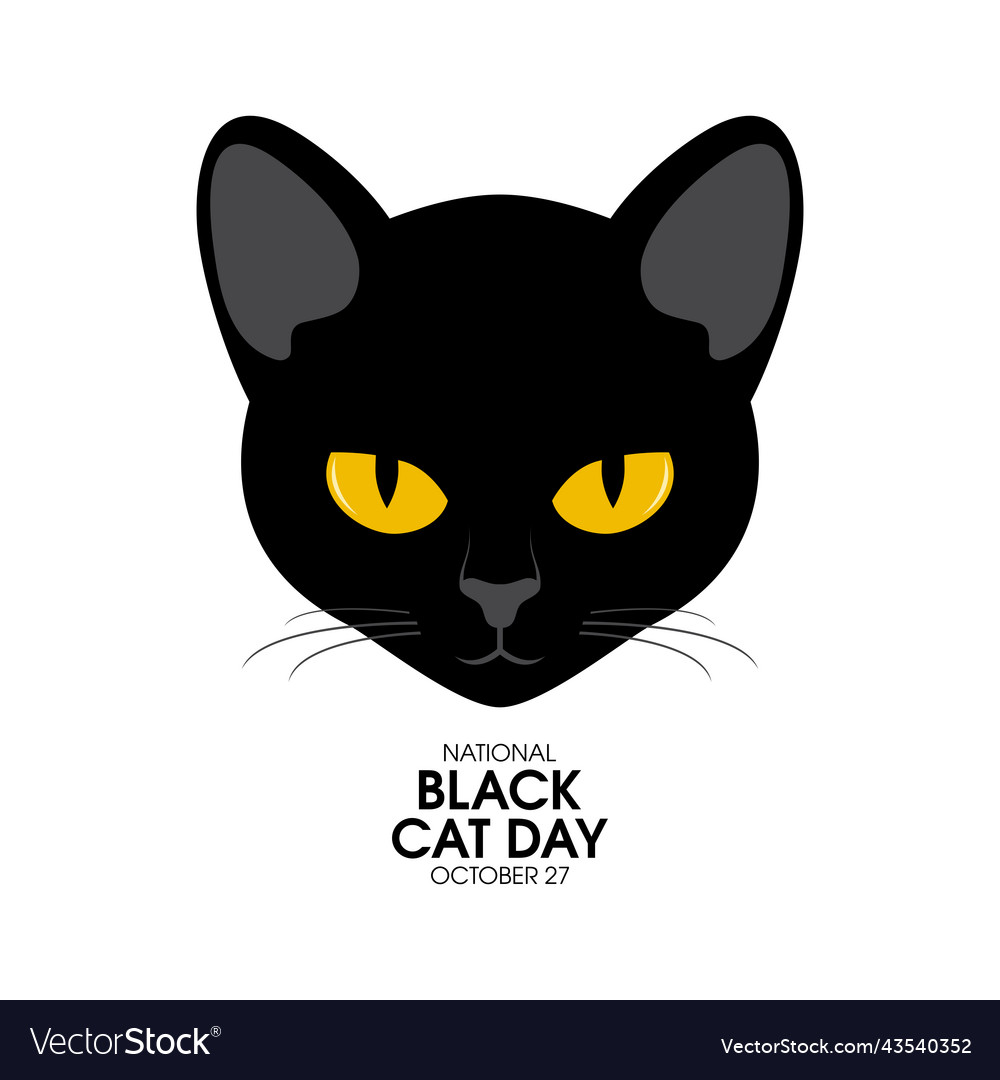 Wo Cats Icon Black. Logo. Day of Protection of Animals. the