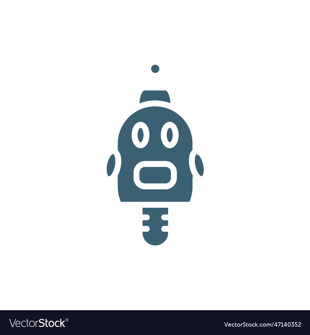 Robotics icons filled computer icon from Vector Image