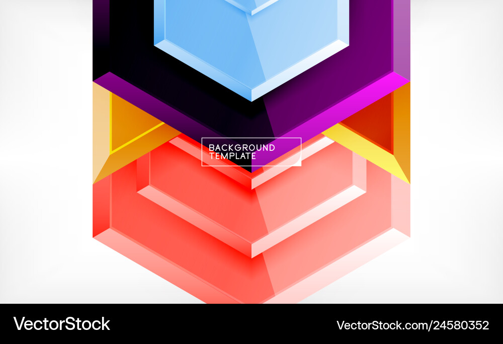 Techno arrow background template design Royalty Free Vector