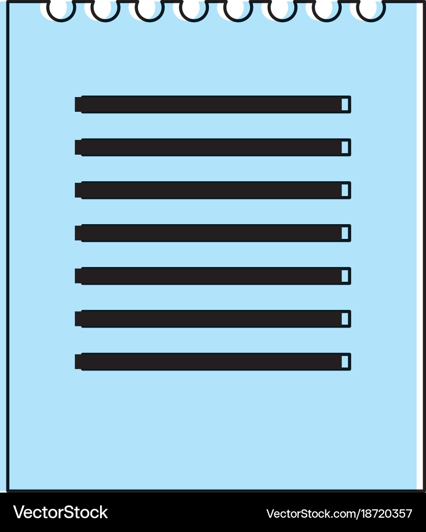 Isolated document design Royalty Free Vector Image