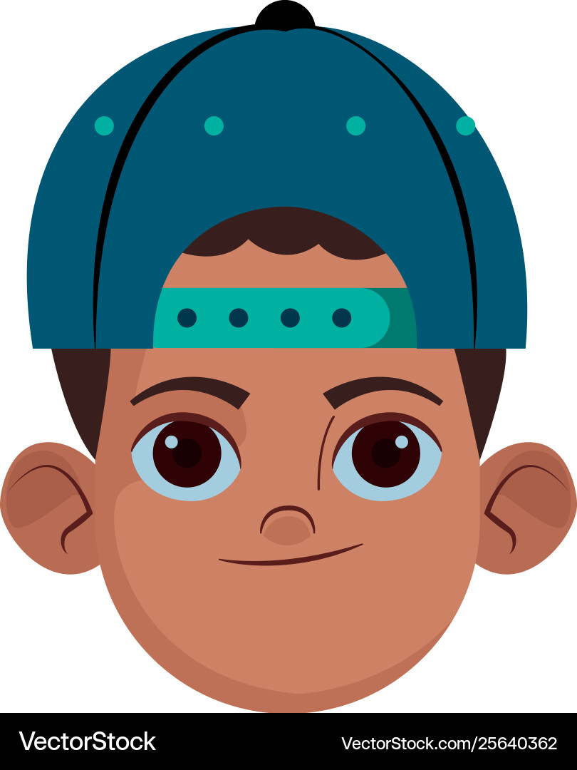 Little kid avatar profile picture Royalty Free Vector Image