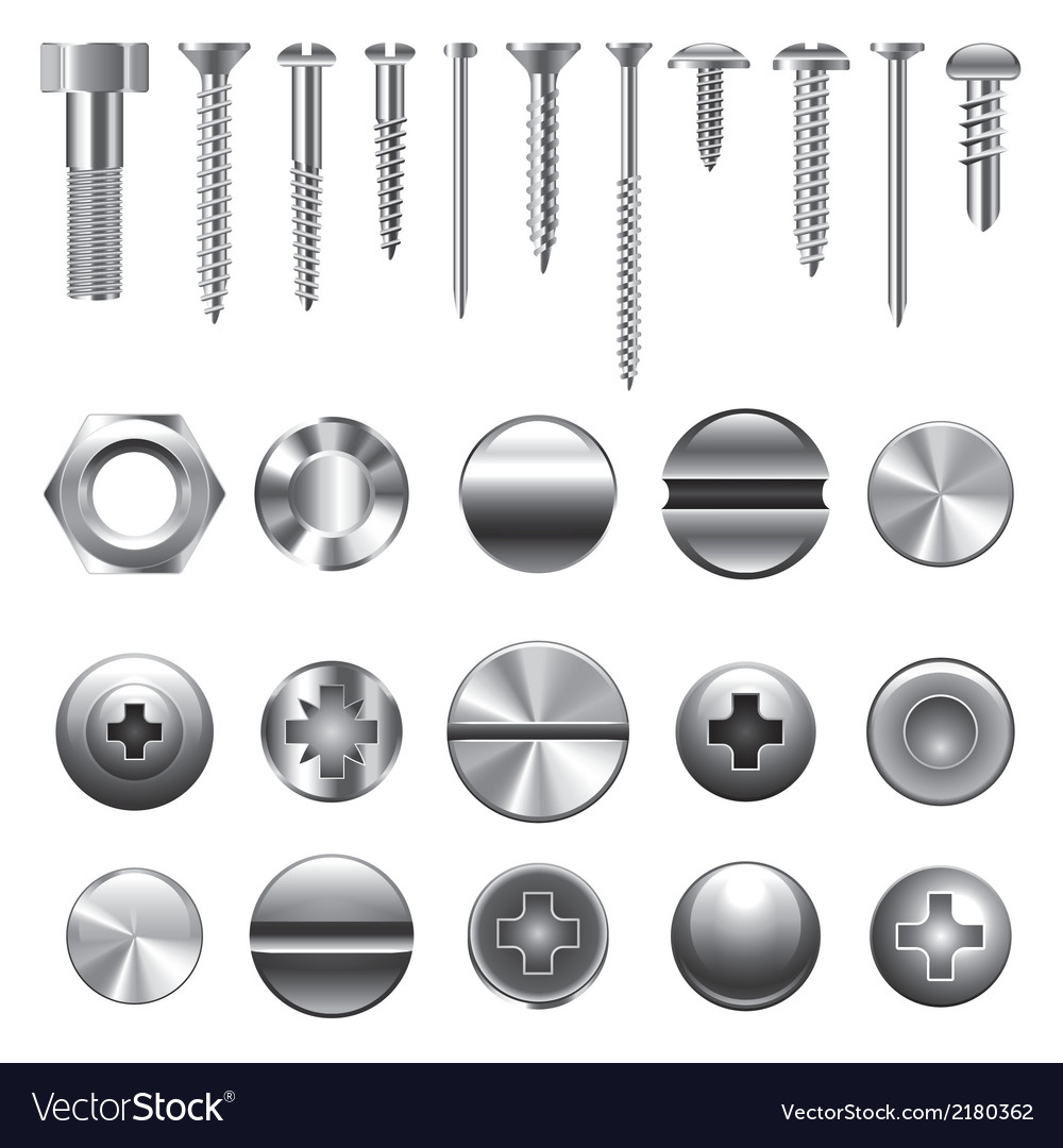 Set screws nails