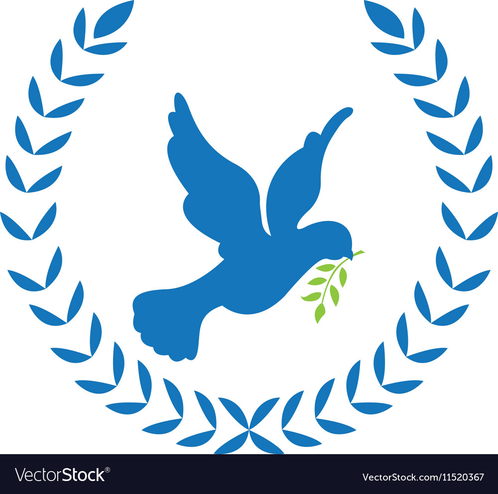 Conceptual peace Royalty Free Vector Image - VectorStock