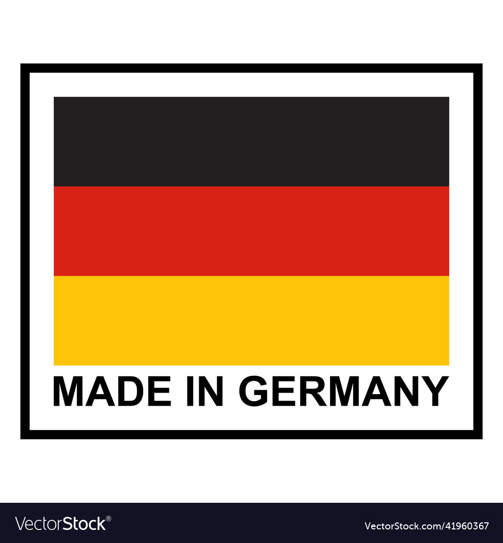 made-in-germany-seal-product-tag-label-sign-vector-image