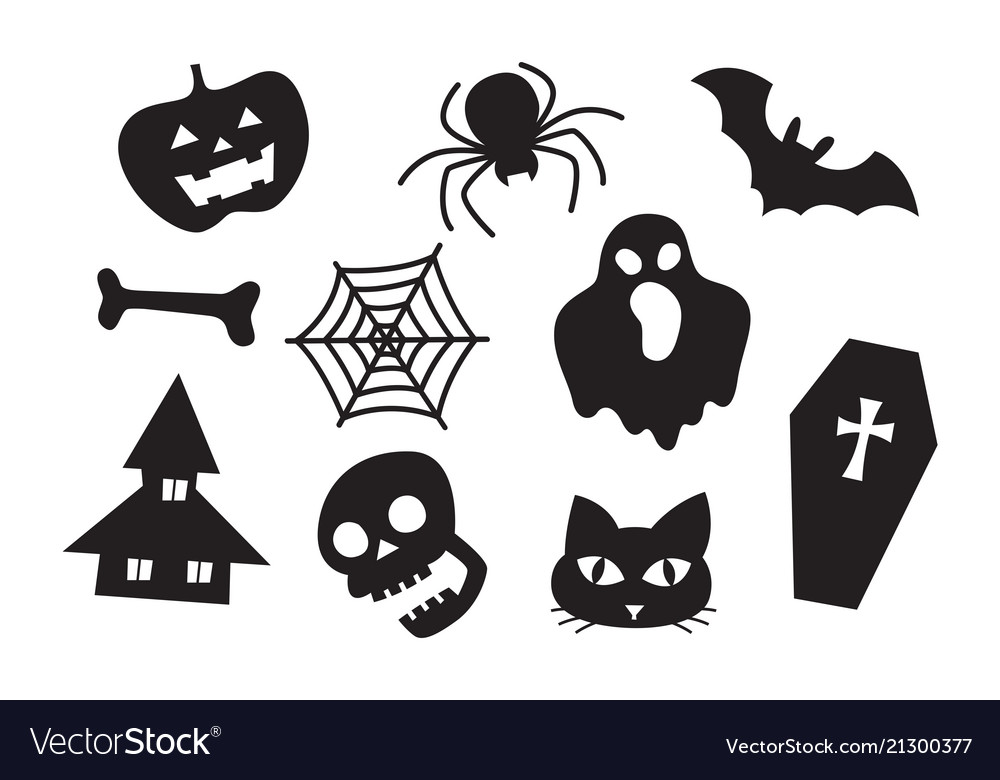 Graphic halloween Royalty Free Vector Image - VectorStock