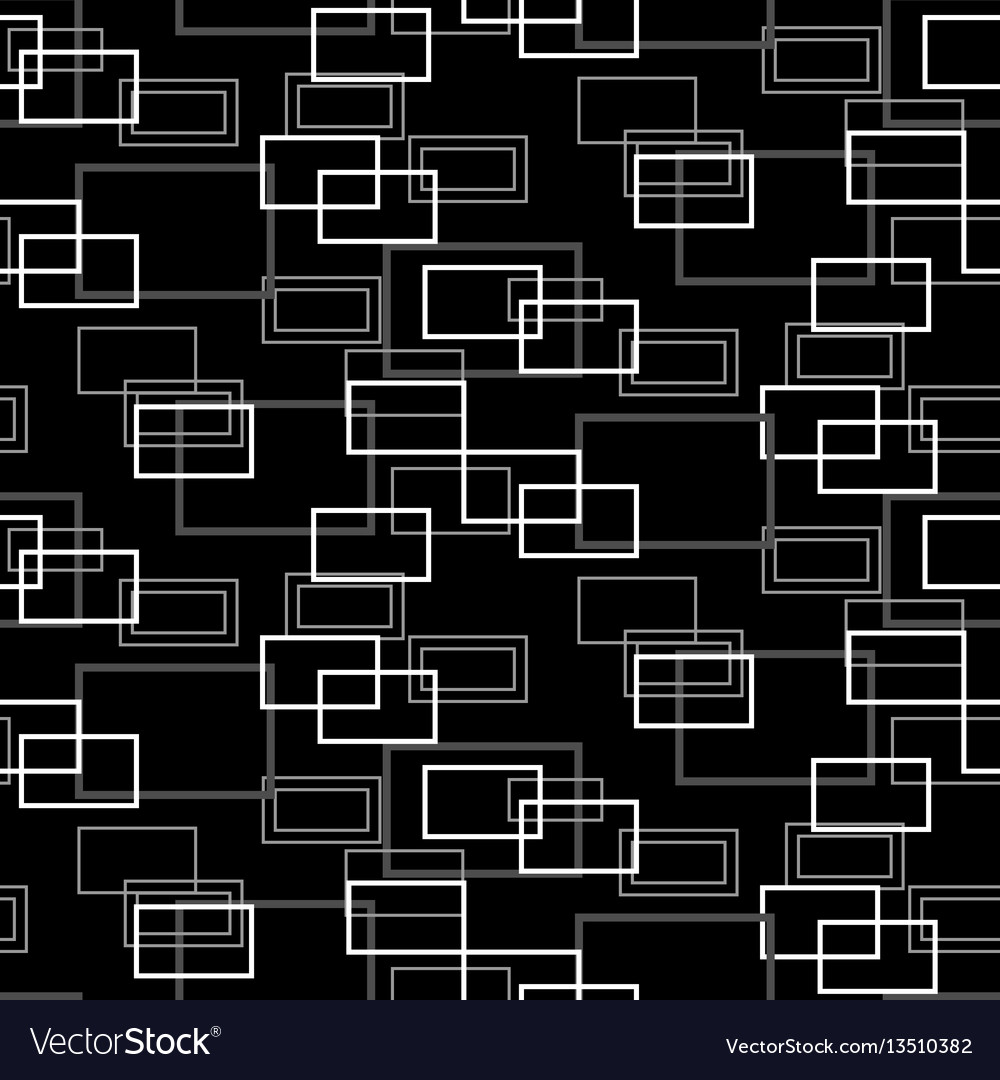 Abstract rectangle seamless patternabstract Vector Image