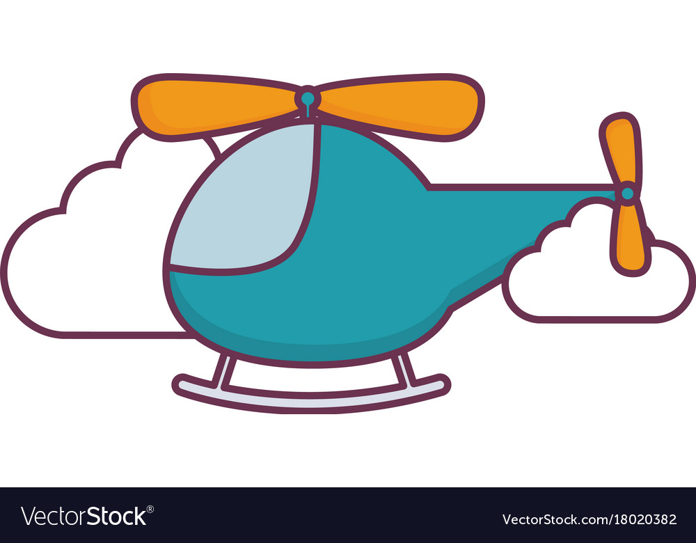 Toy helicopter icon Royalty Free Vector Image - VectorStock