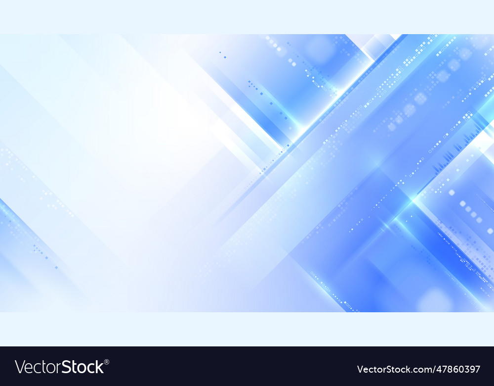 Light blue tech background on white background Vector Image