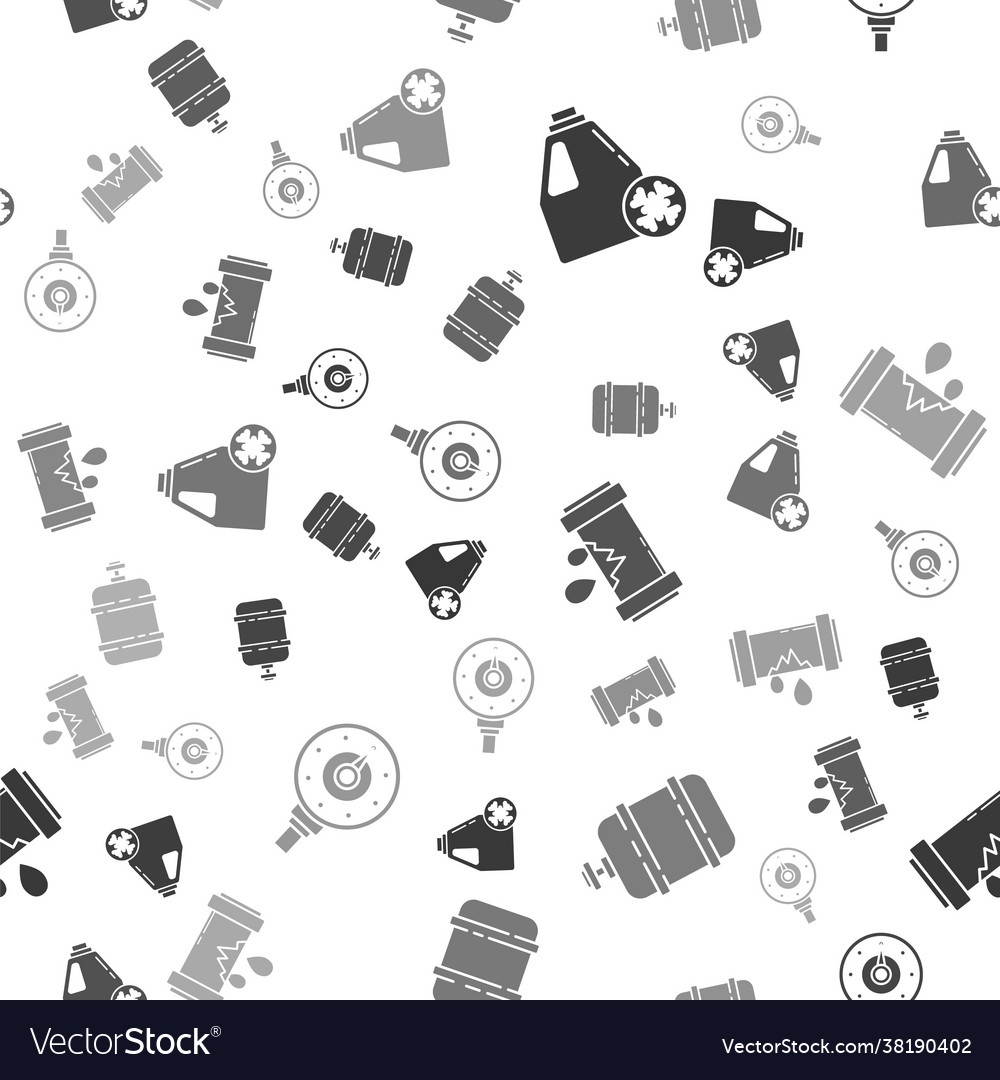 Set antifreeze canister propane gas tank broken Vector Image