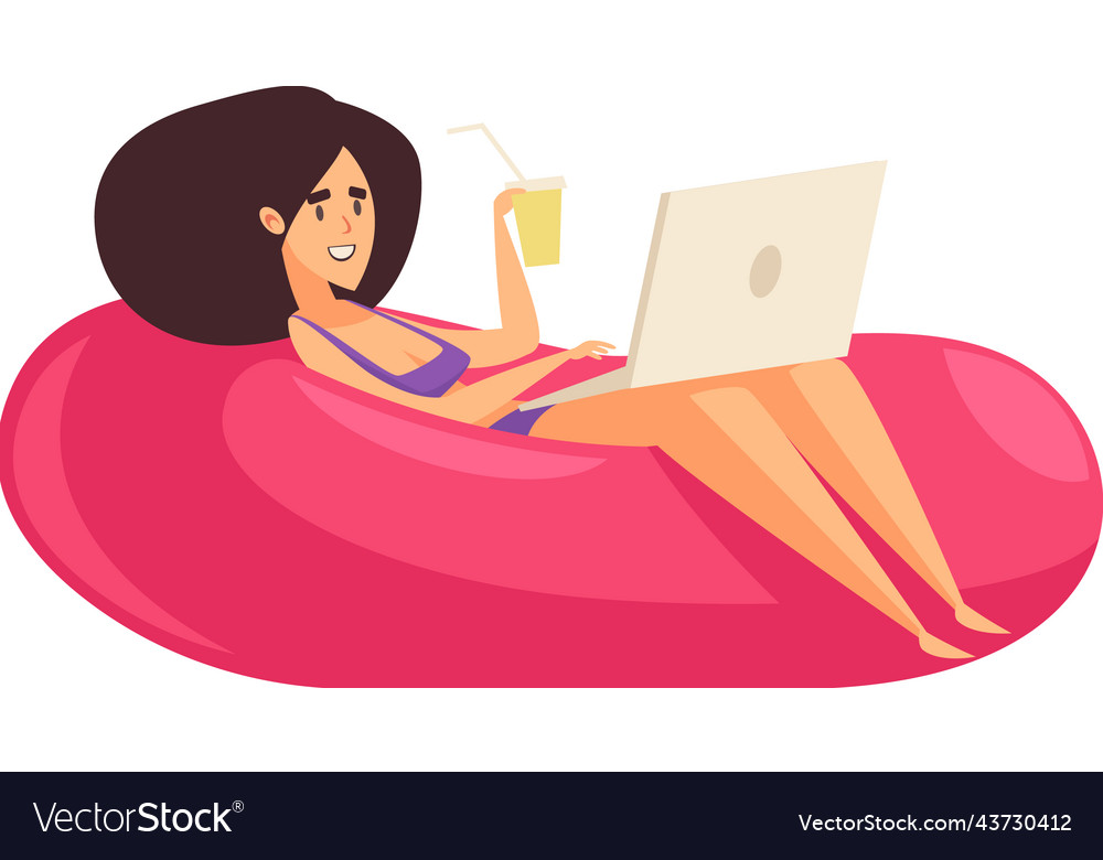 Freelancer Cartoon Royalty Free Vector Image Vectorstock Freelancer Cartoon Royalty Free Vector Image Vectorstock