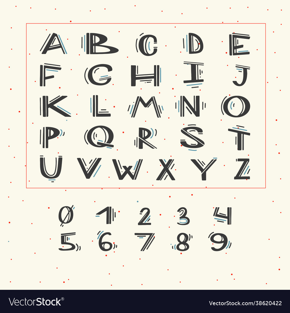 cool alphabet