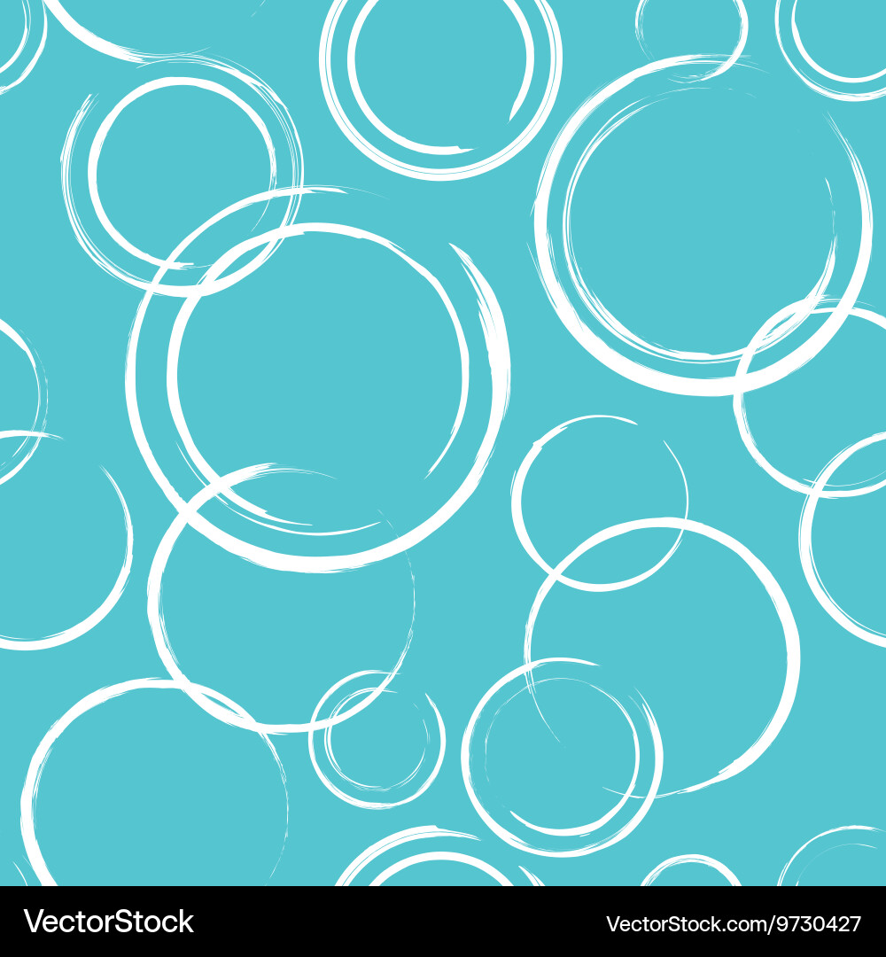 Abstract circles seamless pattern Royalty Free Vector Image