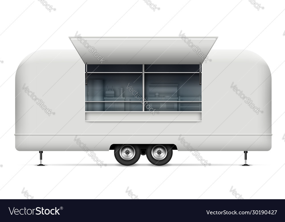 Food truck Royalty Free Vector Image VectorStock Food truck Royalty Free Vector Image VectorStock