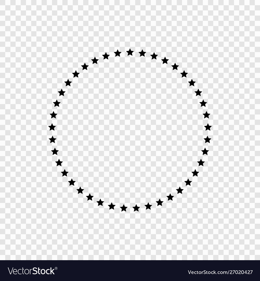 Circle Of Stars SVG