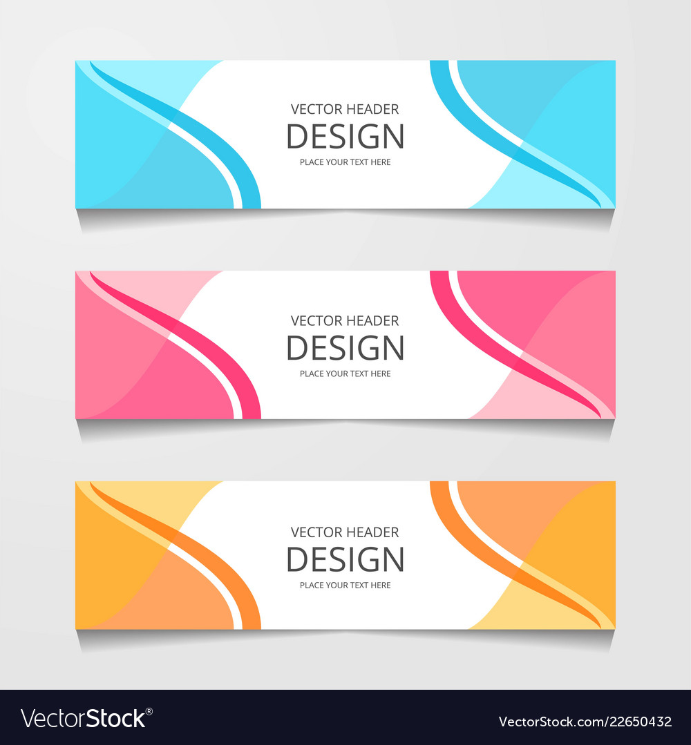 abstract design banner web