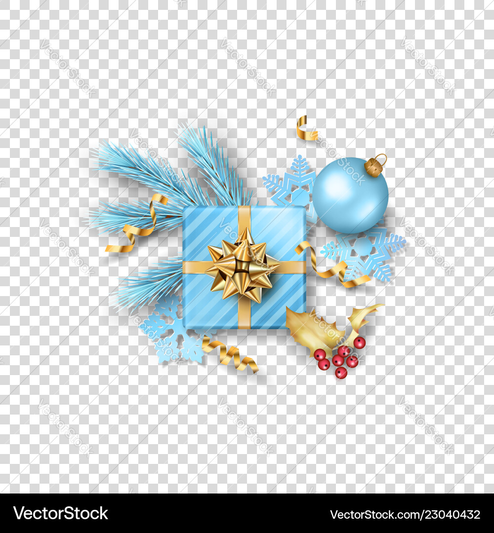 Christmas Festive Ornament Royalty Free Vector Image