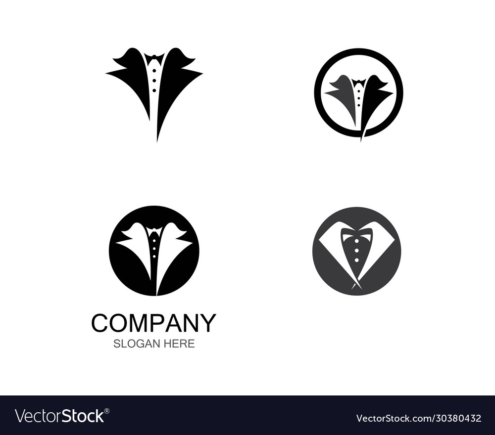 Tuxedo icon design Royalty Free Vector Image - VectorStock