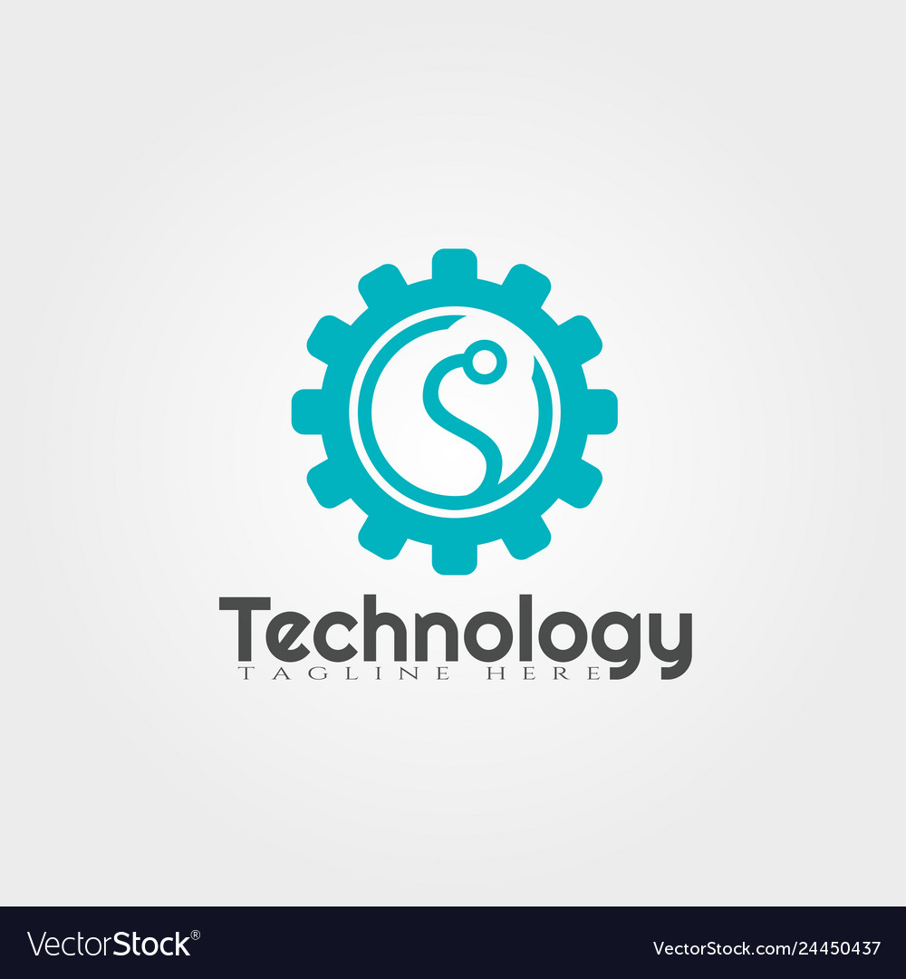 Gear logo design Royalty Free Vector Image - VectorStock