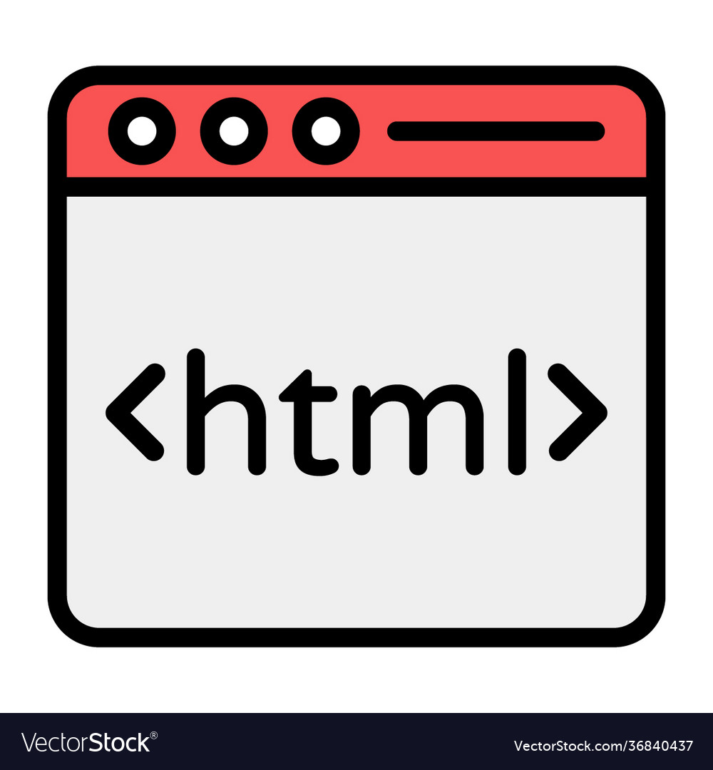 Web coding Royalty Free Vector Image - VectorStock