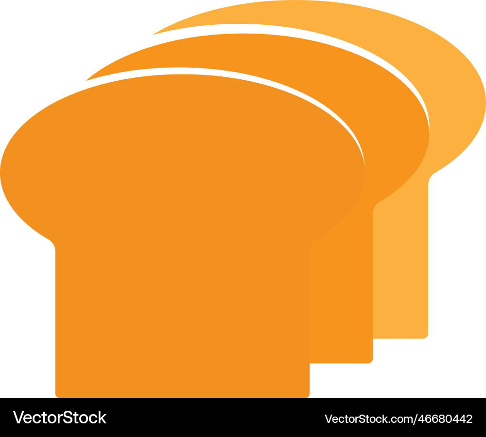 Bakery bread logo Royalty Free Vector Image - VectorStock