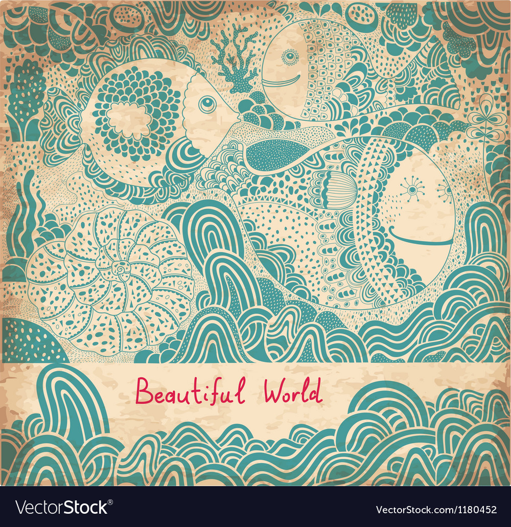 Beautiful world abstract