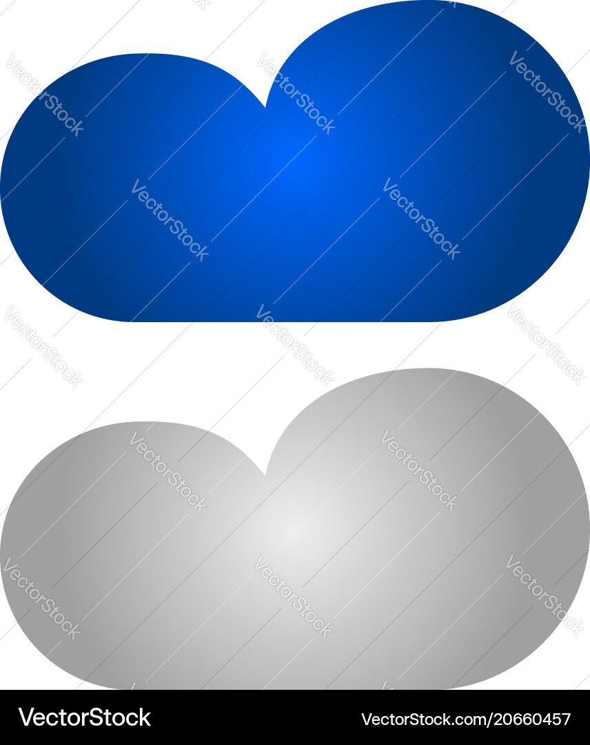 Cloud flat icon Royalty Free Vector Image - VectorStock