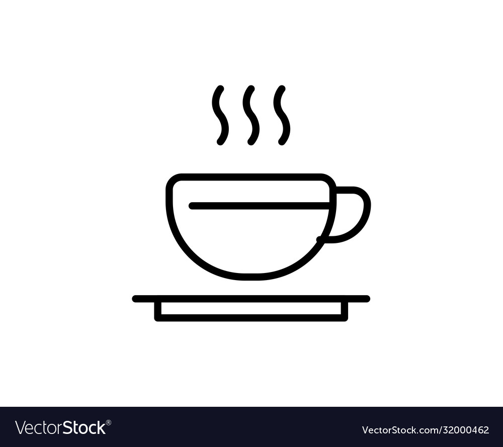 Flat Line Icon Royalty Free Vector Image Vectorstock Flat Line Icon Royalty Free Vector Image Vectorstock
