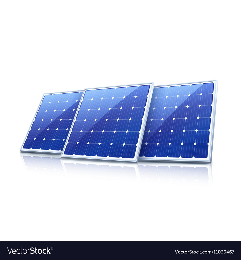 Solar panel Royalty Free Vector Image - VectorStock