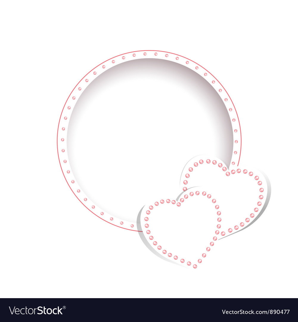 wedding greetings or invitation card template vector image
