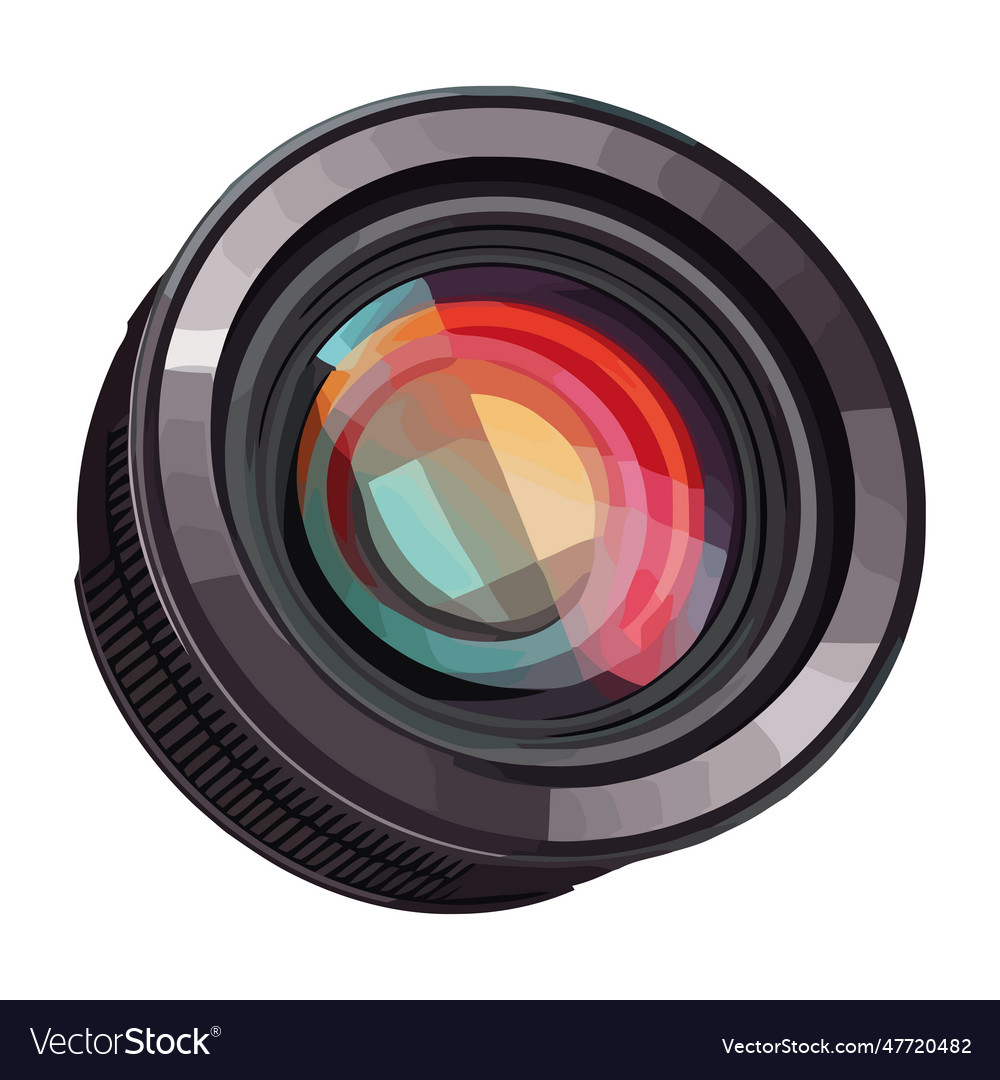 Modern camera equipment lens