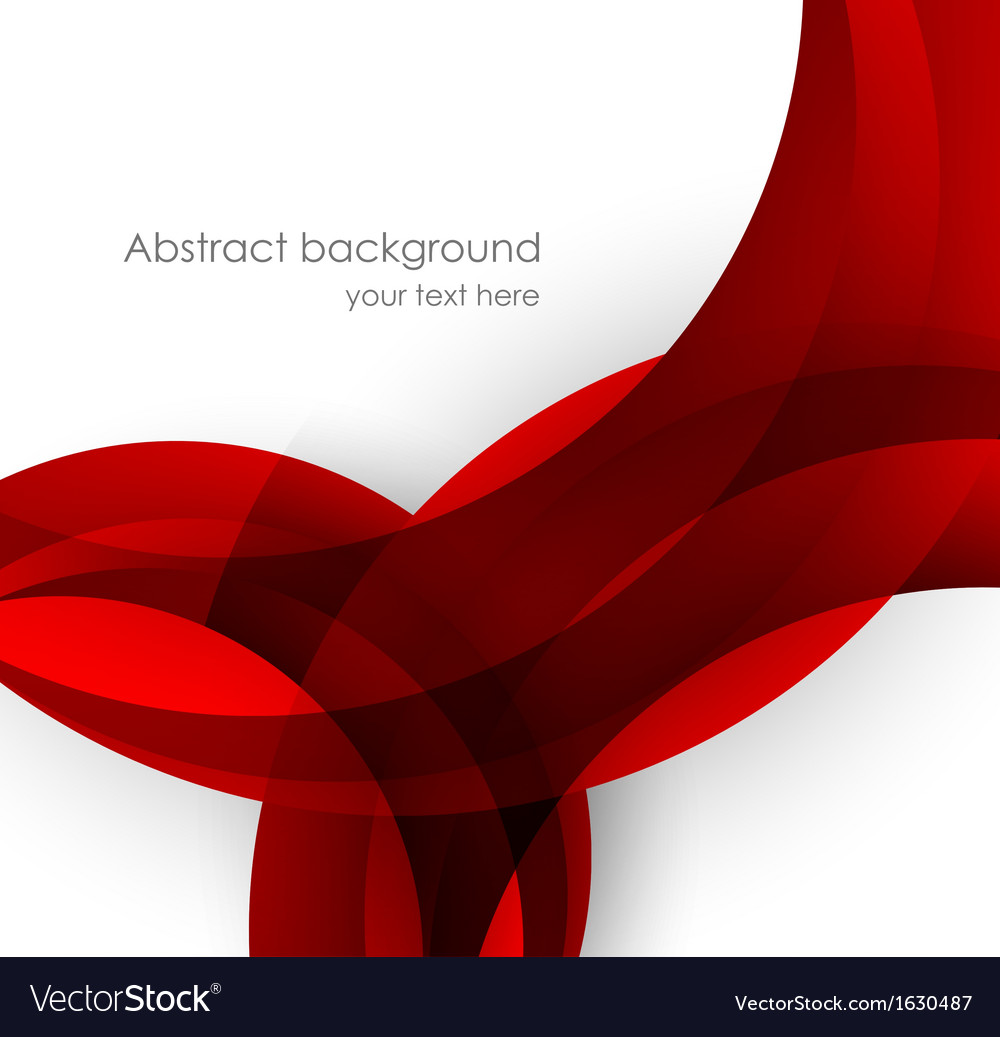 Abstract red background Royalty Free Vector Image