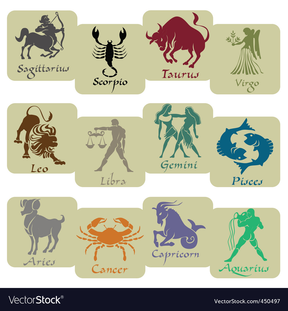 Zodiac Royalty Free Vector Image - VectorStock