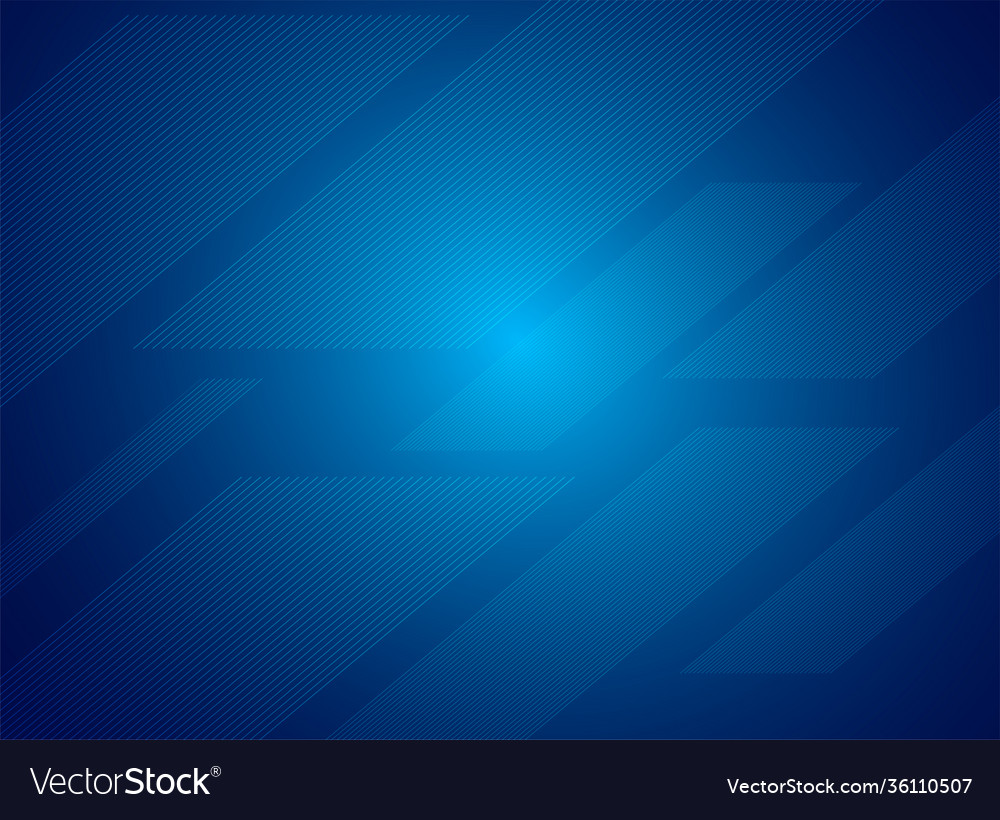 Blue abstract tech geometric modern background