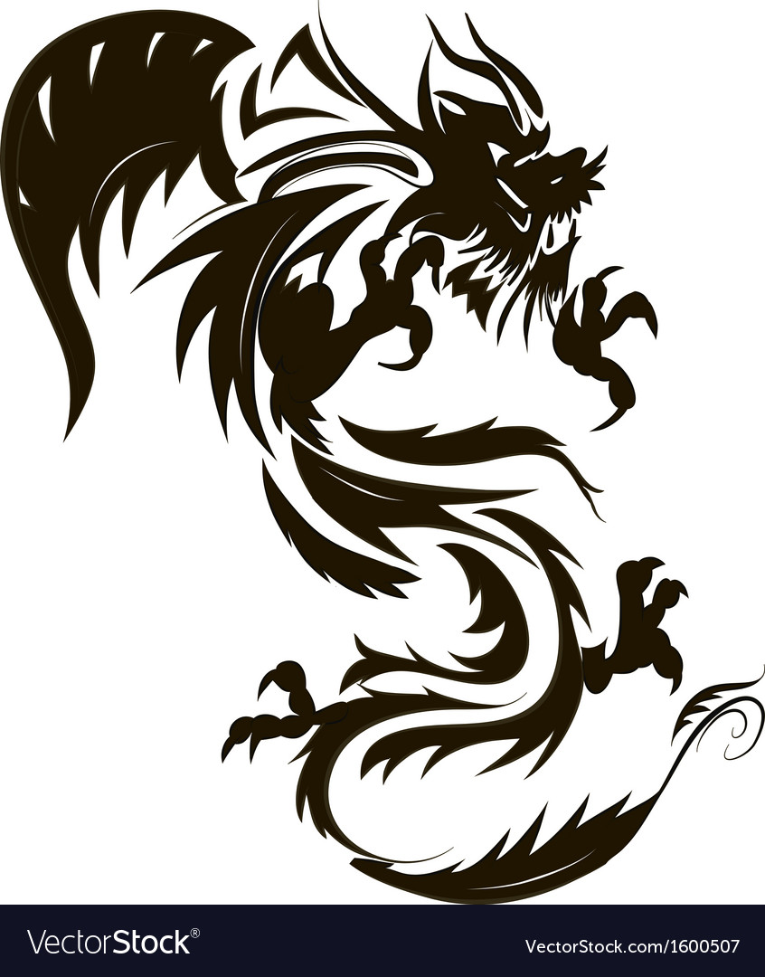 Vector Dragon Tattoo Vector Download