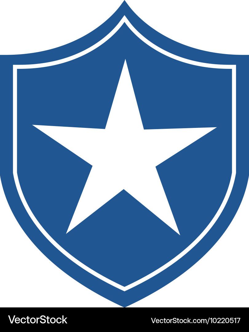 Shield security isolated icon Royalty Free Vector Image