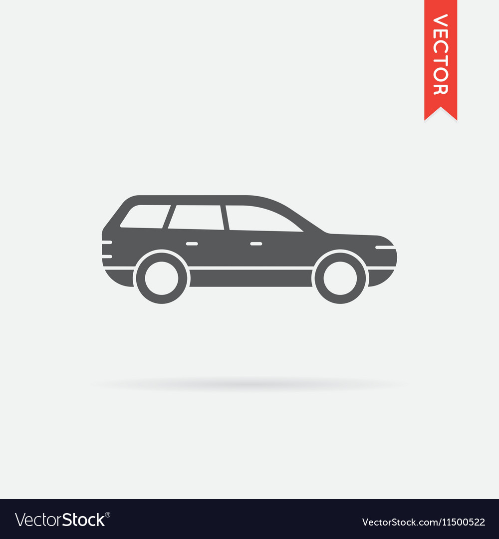 Car icon icon icon object icon image Royalty Free Vector