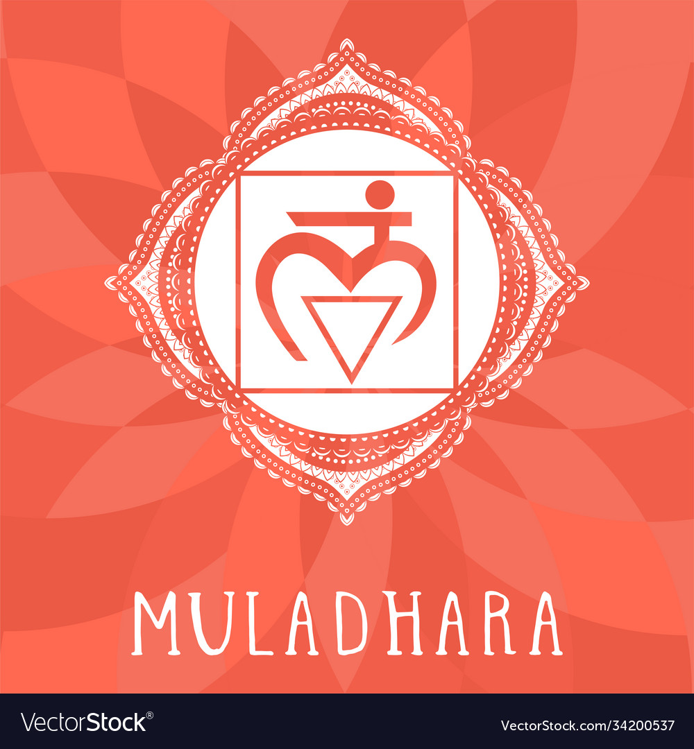 Chakra muladhara Royalty Free Vector Image - VectorStock