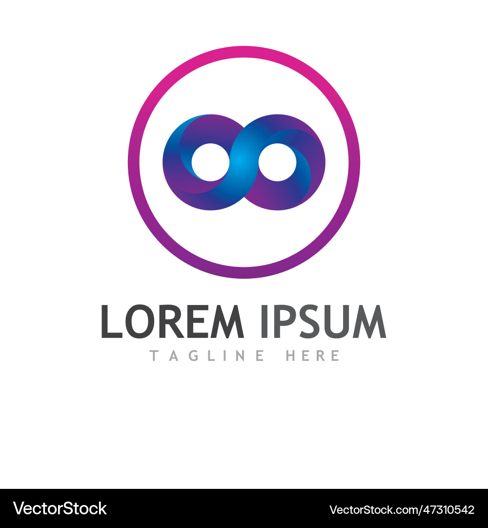 Infinity design Royalty Free Vector Image - VectorStock