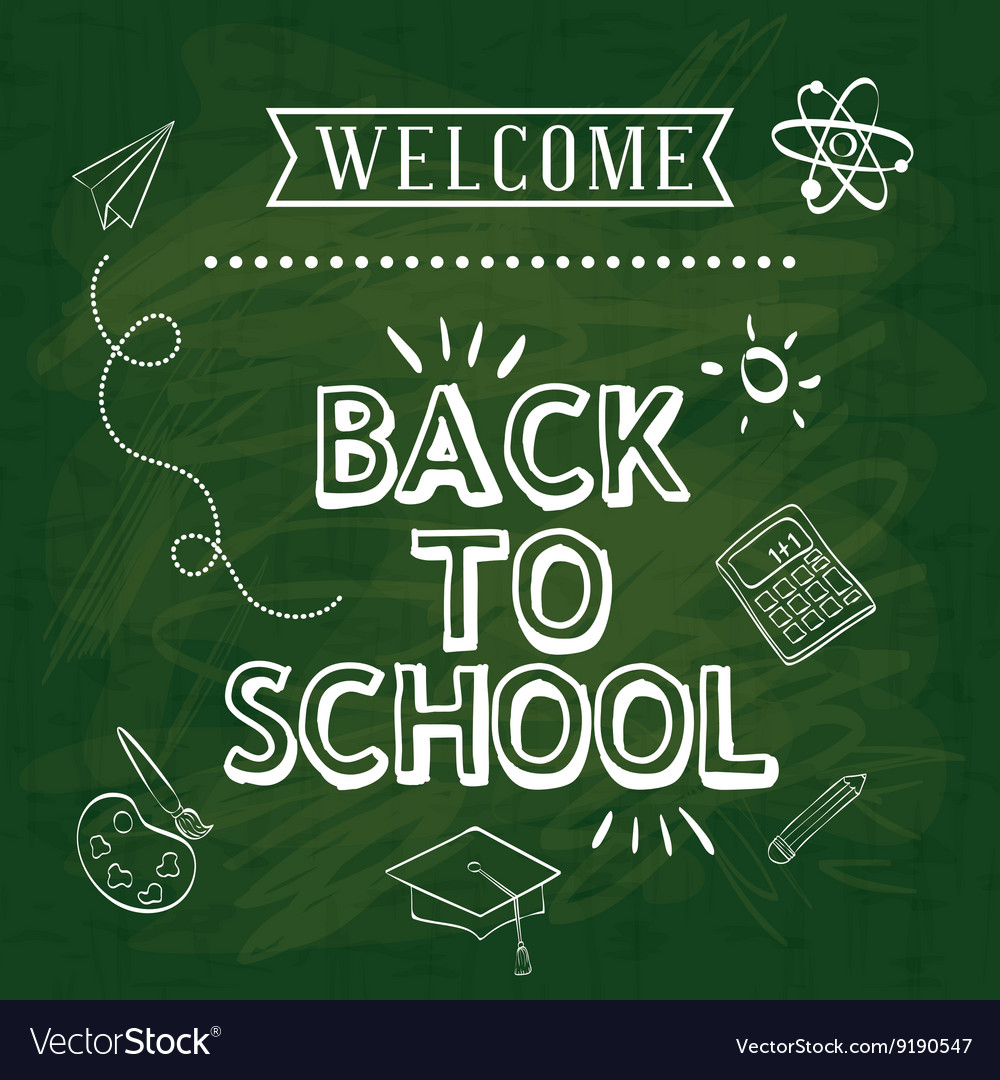 Back to school design study icon draw Royalty Free Vector