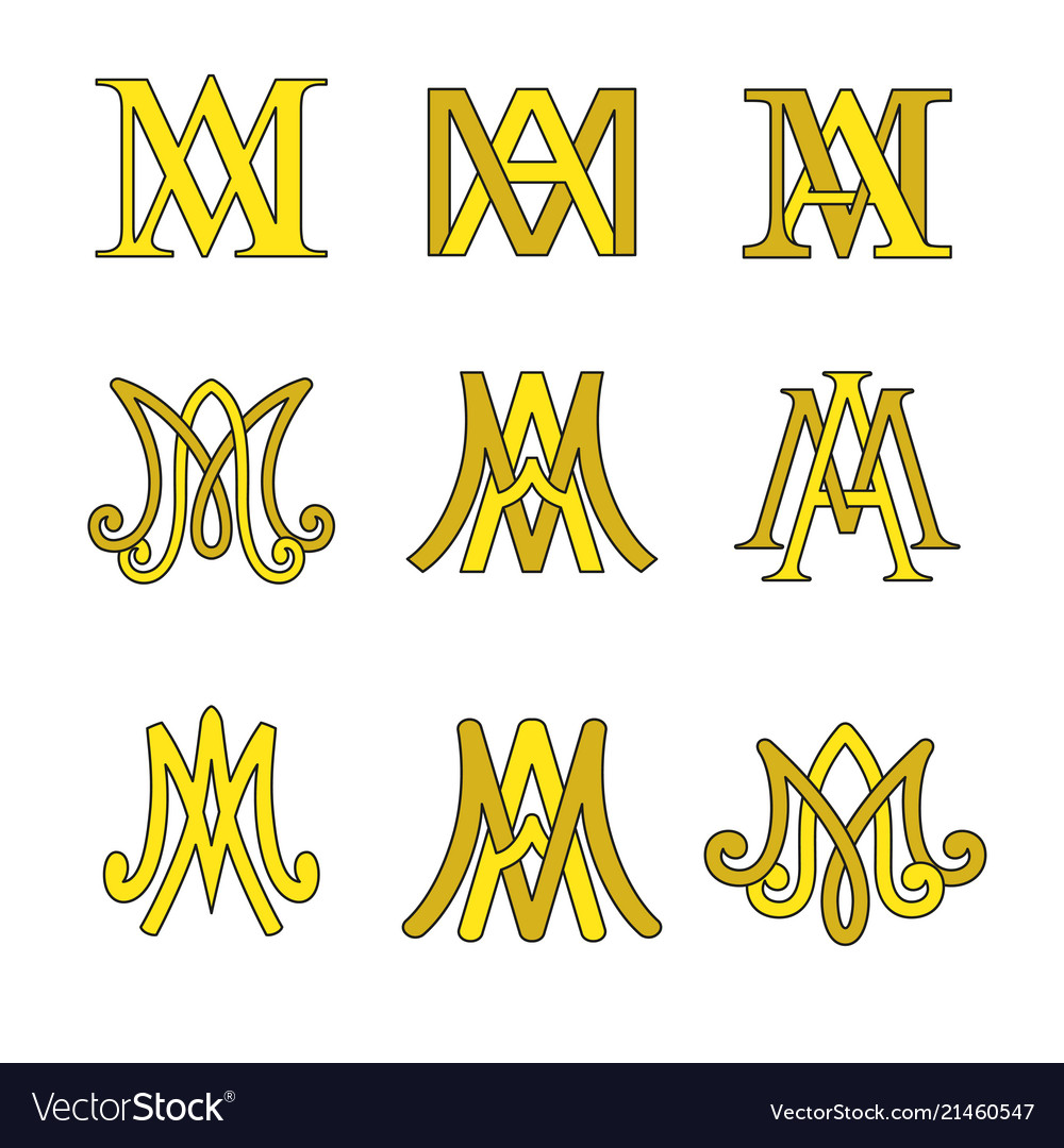 Marian Monogram Sticker