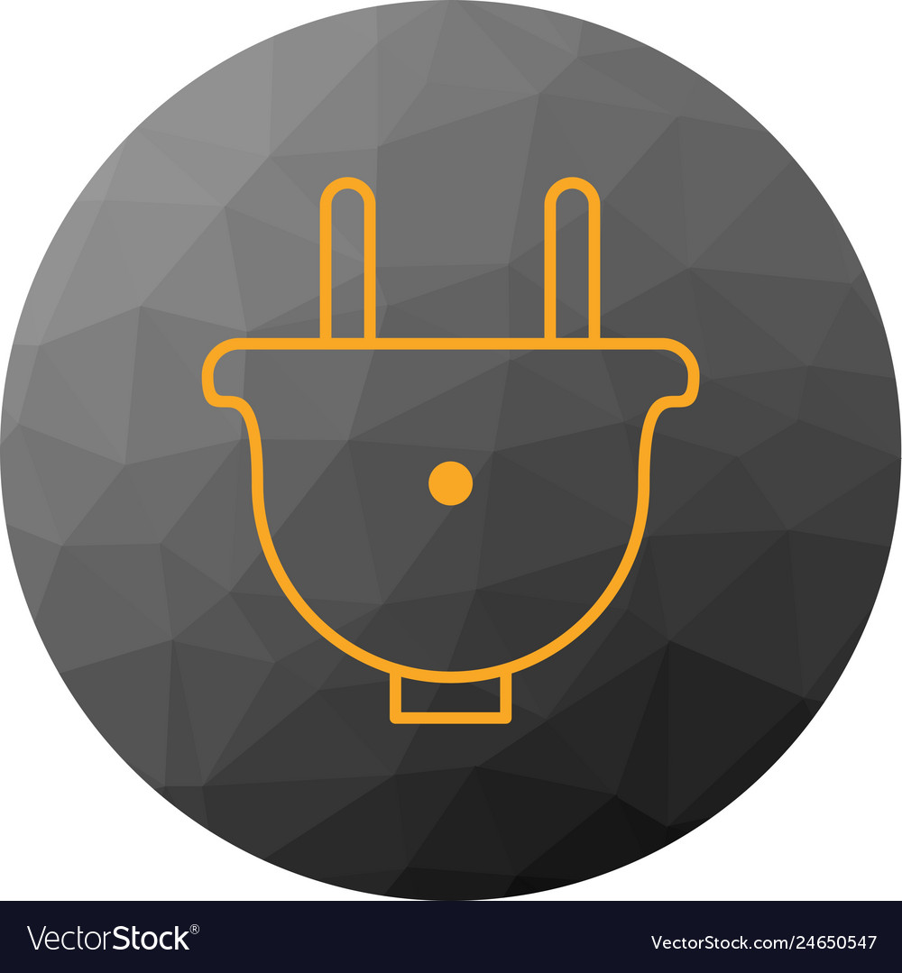 Power plug icon Royalty Free Vector Image - VectorStock