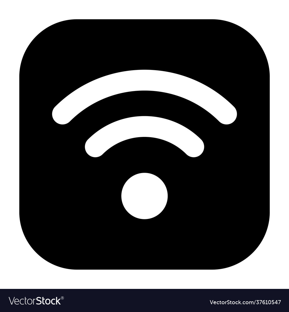 Wifi Hotspot Royalty Free Vector Image Vectorstock