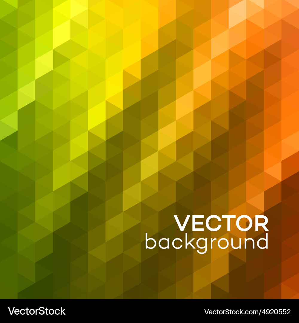 Abstract triangle background Royalty Free Vector Image