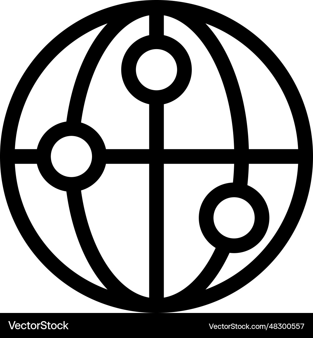 Network icon Royalty Free Vector Image - VectorStock