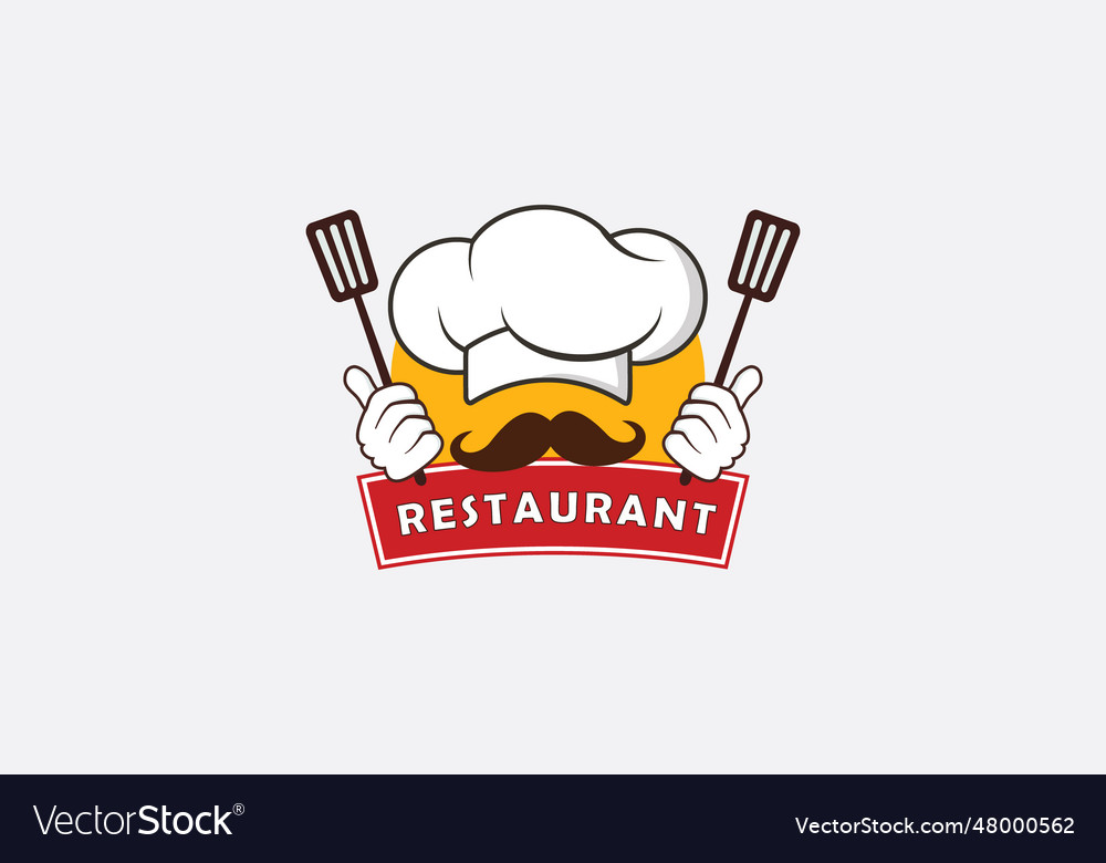 Restaurant logo and icon Royalty Free Vector Image