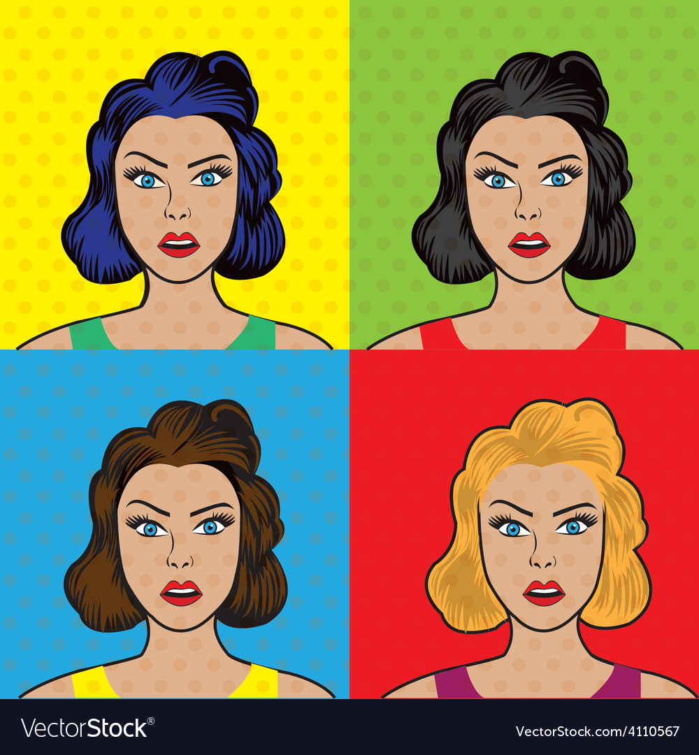 Pop art design Royalty Free Vector Image - VectorStock