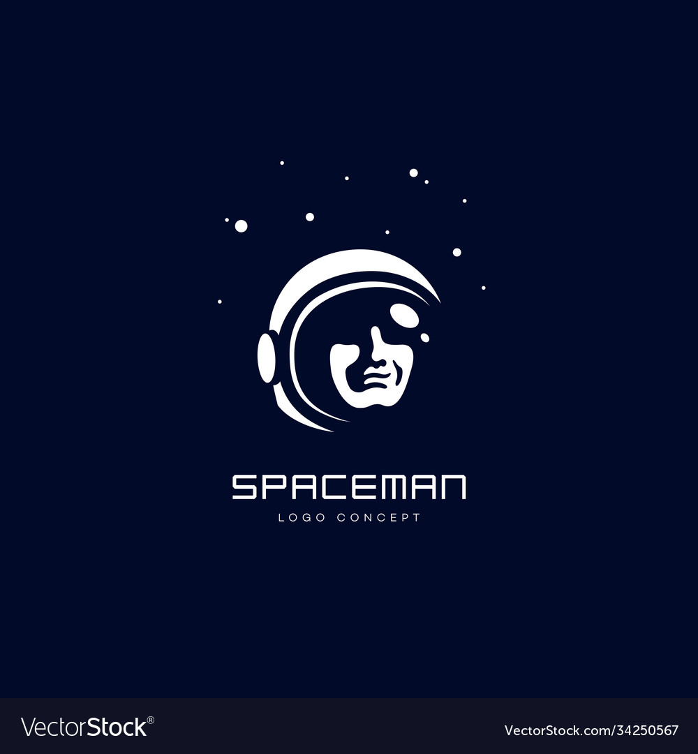 Spaceman logo Royalty Free Vector Image - VectorStock