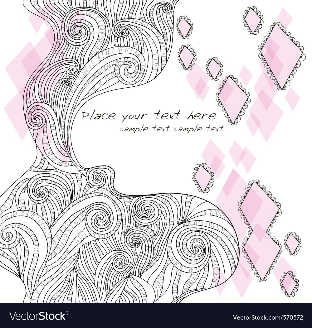Abstract handdrawn doodle background