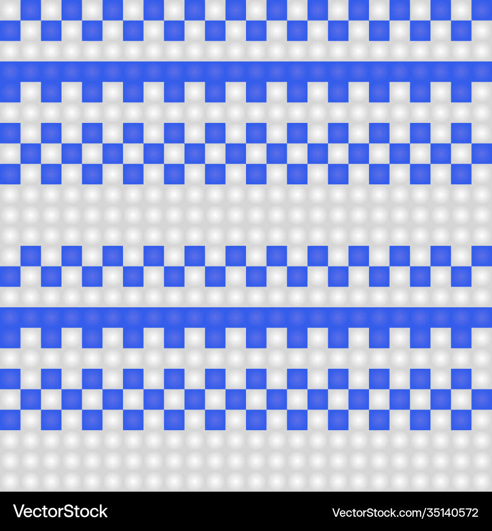 Geometrical seamless knitting scheme pattern Vector Image