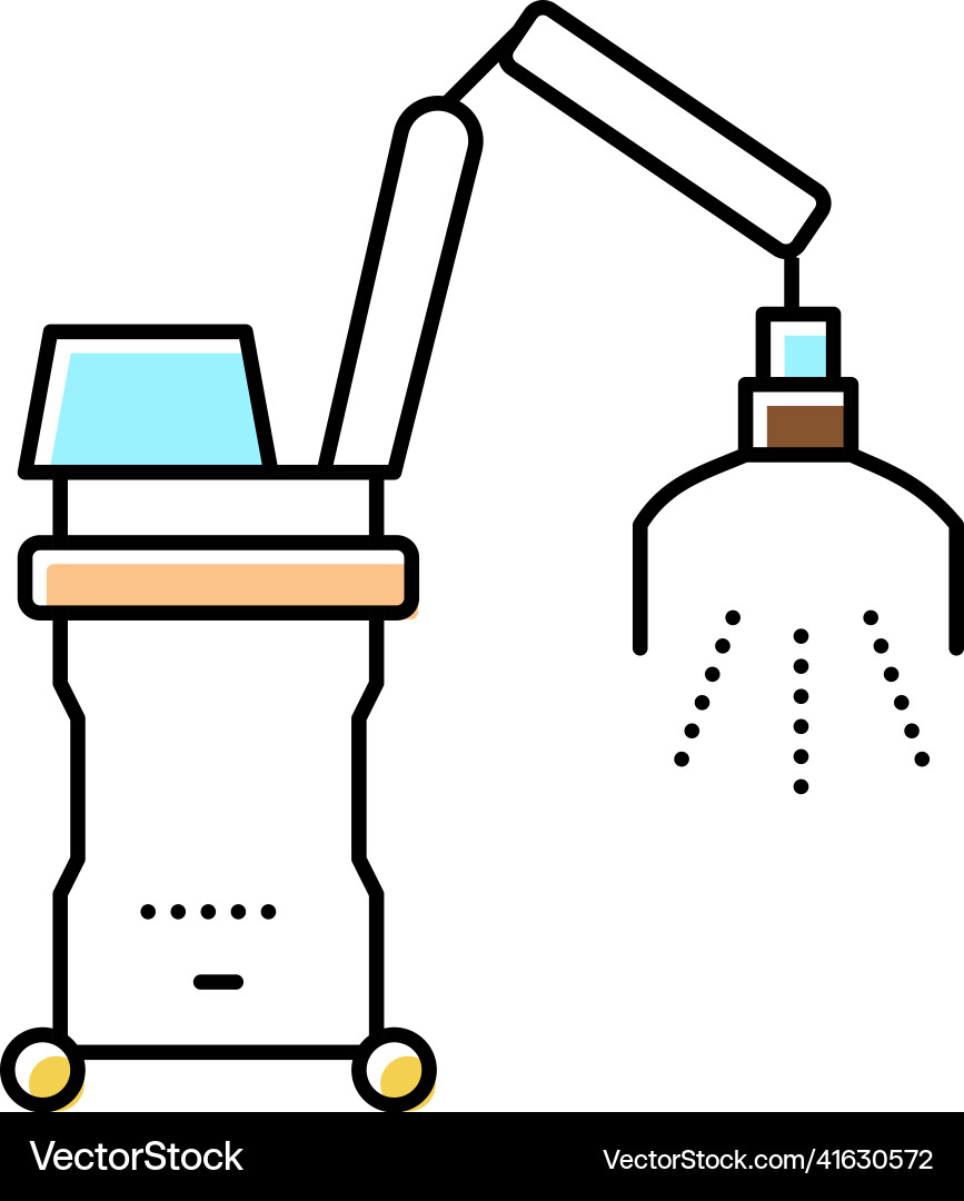 Photodynamic therapy color icon Royalty Free Vector Image